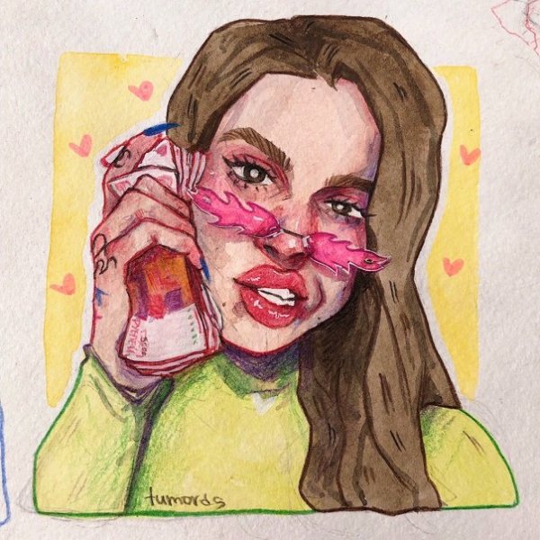 Инстасамка нарисовать