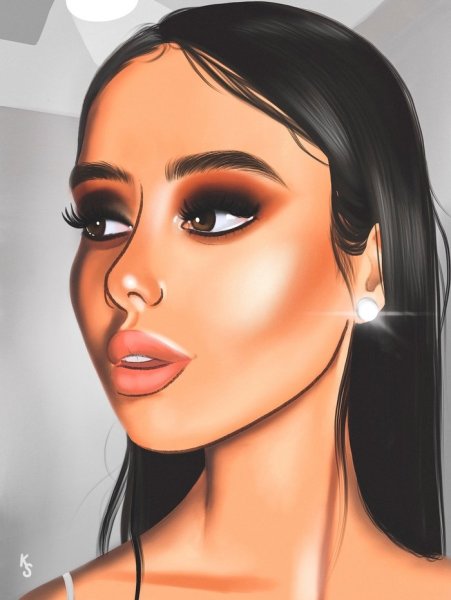 Нарисовать портрет ИНСТАСАМКИ