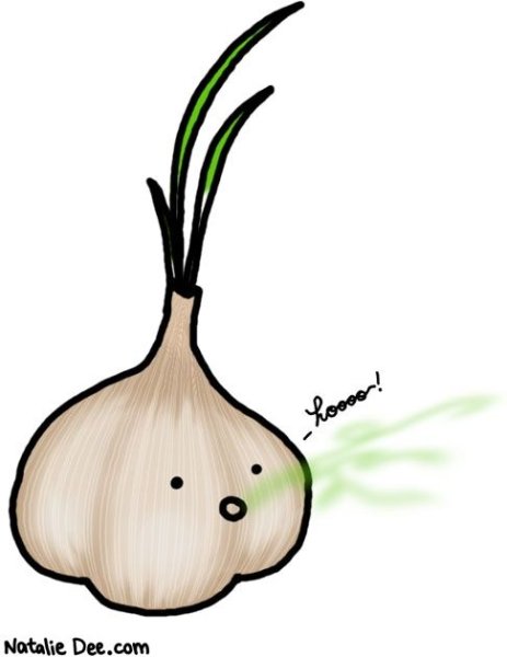 Чеснок мультяшный