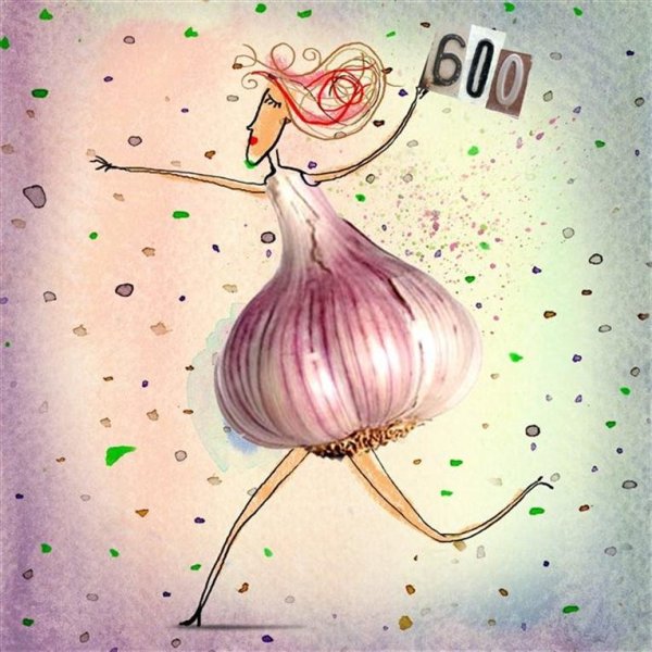 Человек чеснок