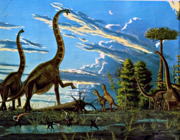 Брахиозавр динозавр Диплодок