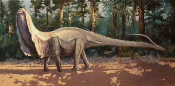 Апатозавр палеоарт