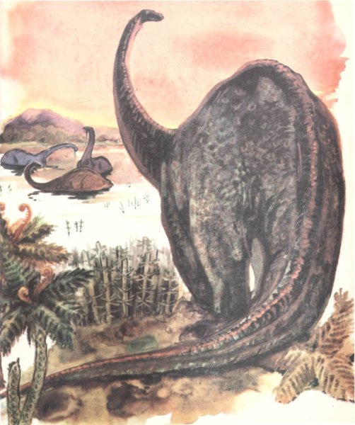 Буриан Зденек Бронтозавр