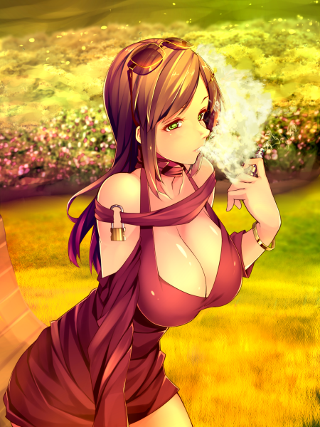 Аниме декольте