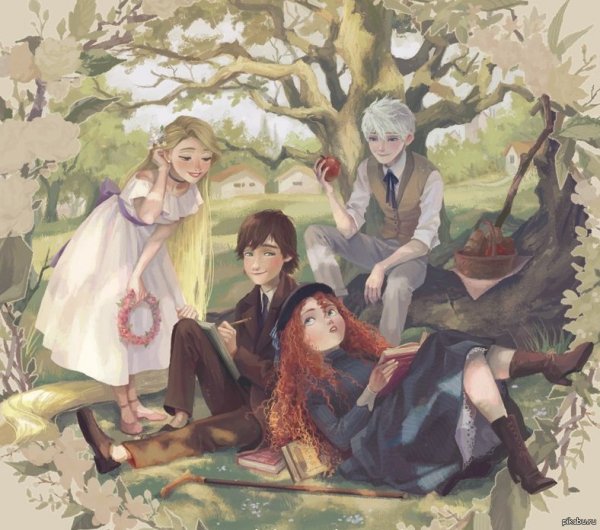 Рапунцель в Хогвартсе