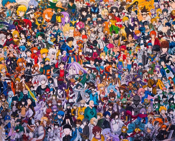 Много персонажей