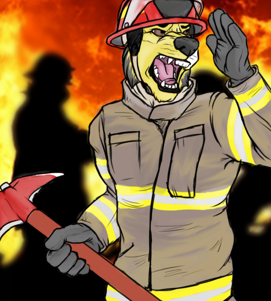 Пожарные арты