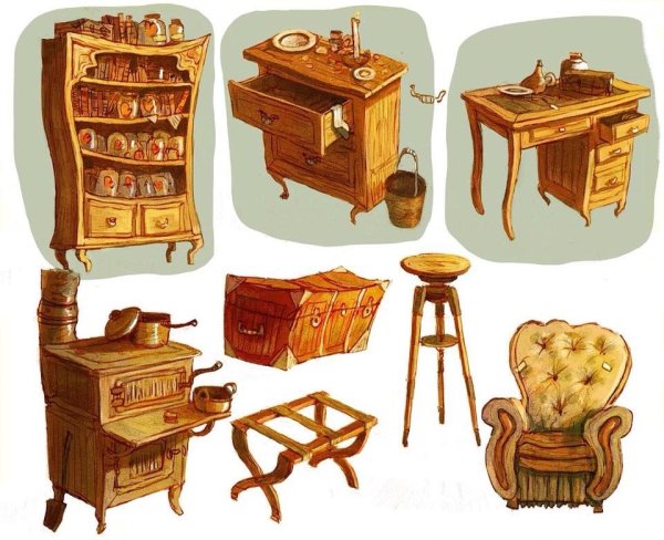 Персонаж мебель