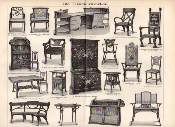 Мебель разных эпох для детей