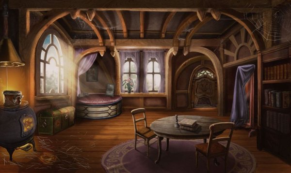 Сказочный домик внутри