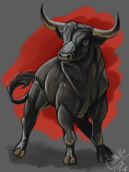 Бык. Арт