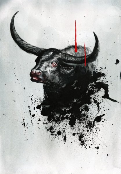 Бык Графика