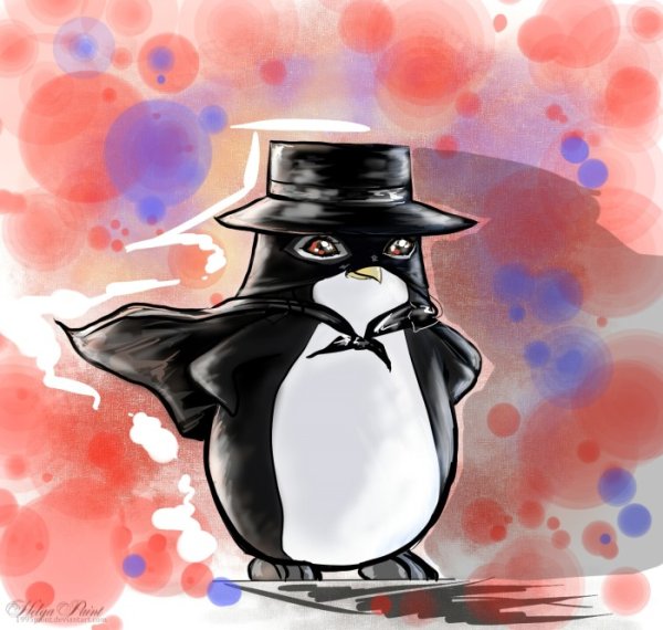 Пингвин арт