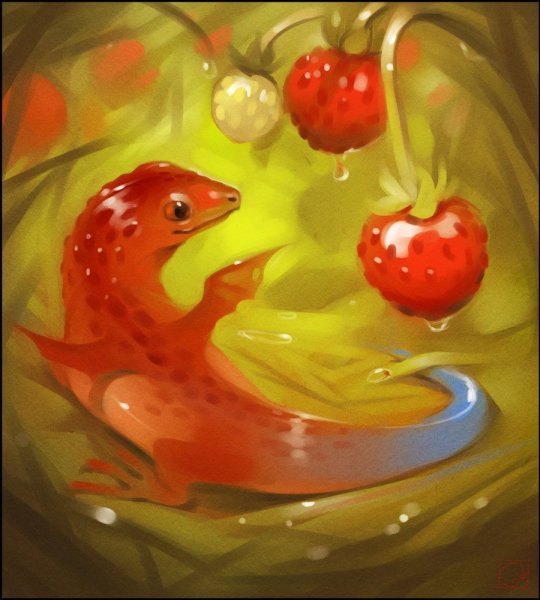 Александра Хитрова фруктовые дракончик