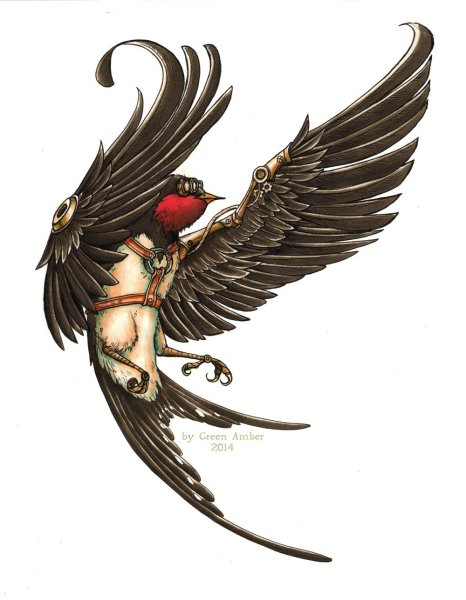 Ласточка арт