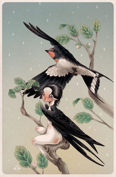 Аниме птица