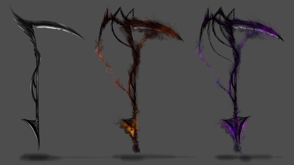 Боевая коса оружие дарксайдерс