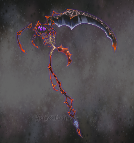 Оружие коса Демоническая