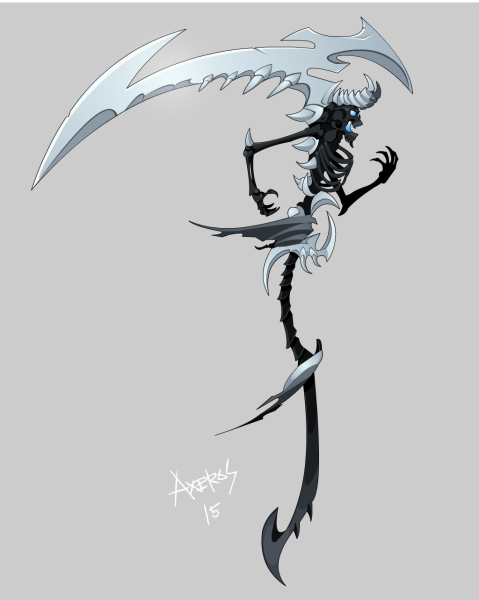 Коса оружие Геншин