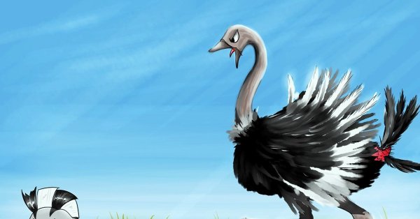 Страус фэнтези