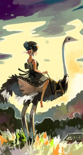 Страус арты