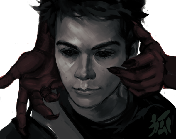 Волчонок Ногицунэ арт