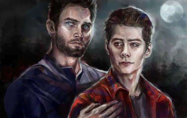 Скотт и Стайлз арт