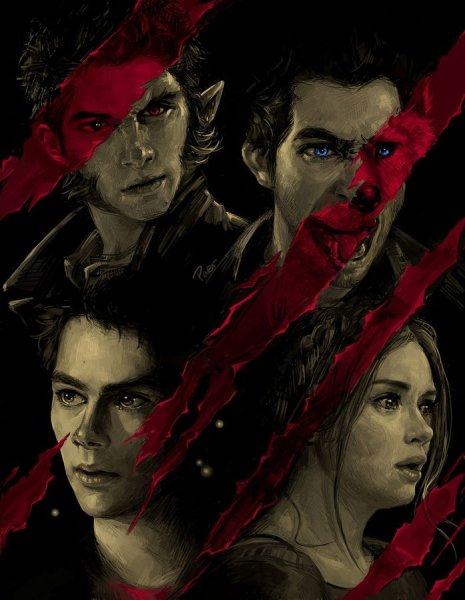 Скотт и Стайлз арт