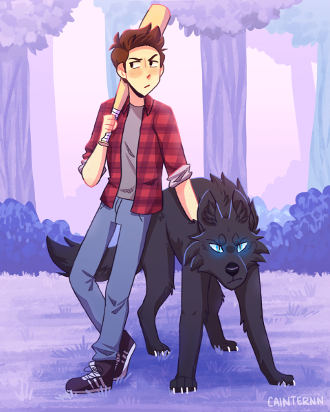 Волчонок сериал арт