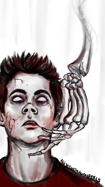 Стайлз Стилински рисунок