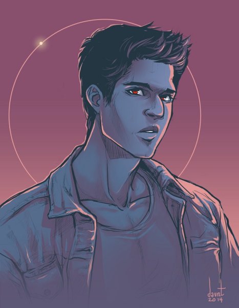 Волчонок Скотт Маккол арт