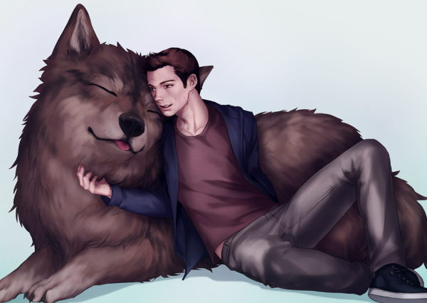 Волчонок Стайлз волк