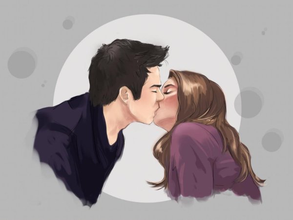 Стайлз и Малия арт