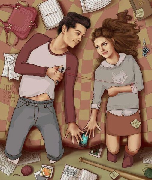 Волчонок Скотт Стайлз и Лидия