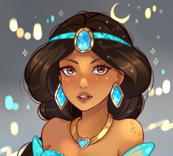 Жасмин принцесса Дисней аниме