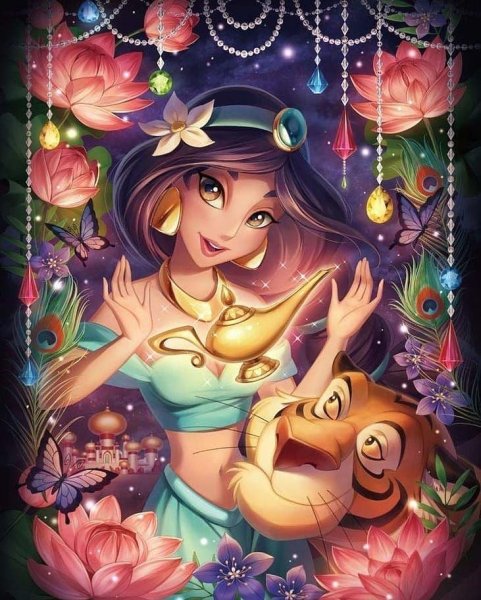 Пазл принцесса Жасмин