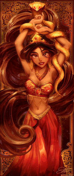 Жасмин Дисней аниме