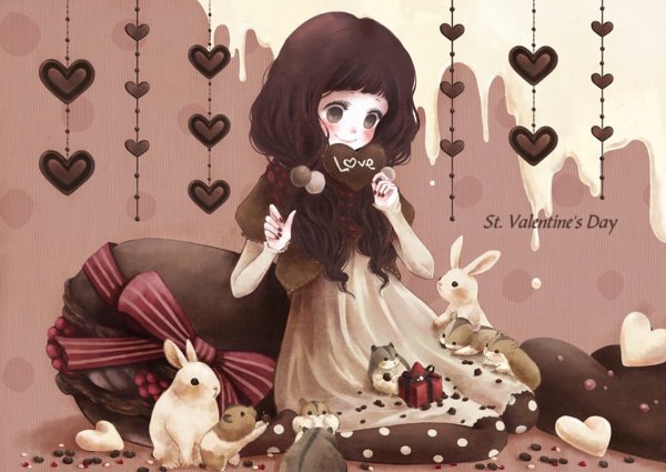 Аниме шоколад