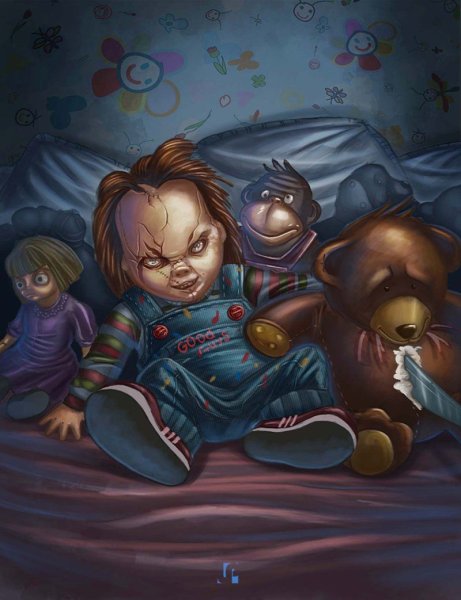 Кукла Бадди (Чакки) арт