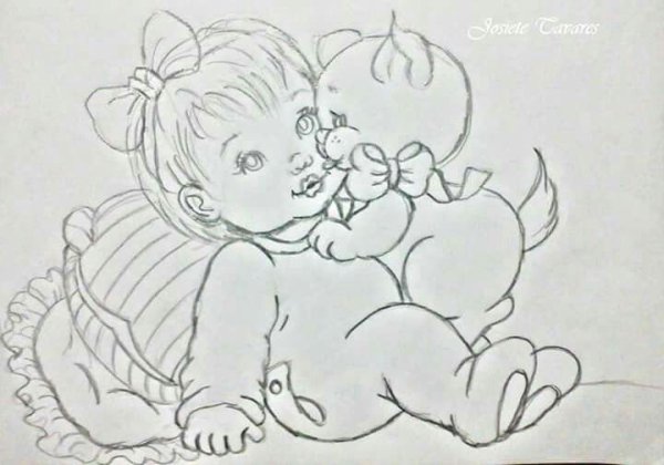 Красивые Рисованные Пупсики