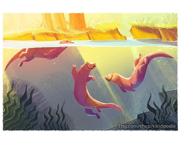 Выдра референсы