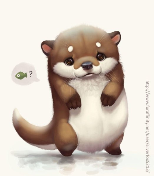 Мультяшные выдры