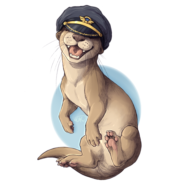 Мультяшные выдры