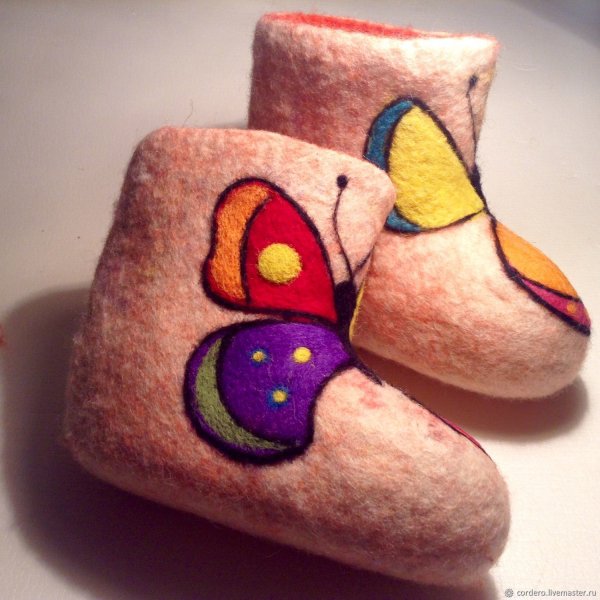 Валенки поп арт