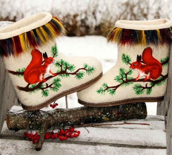 Креативный валенок