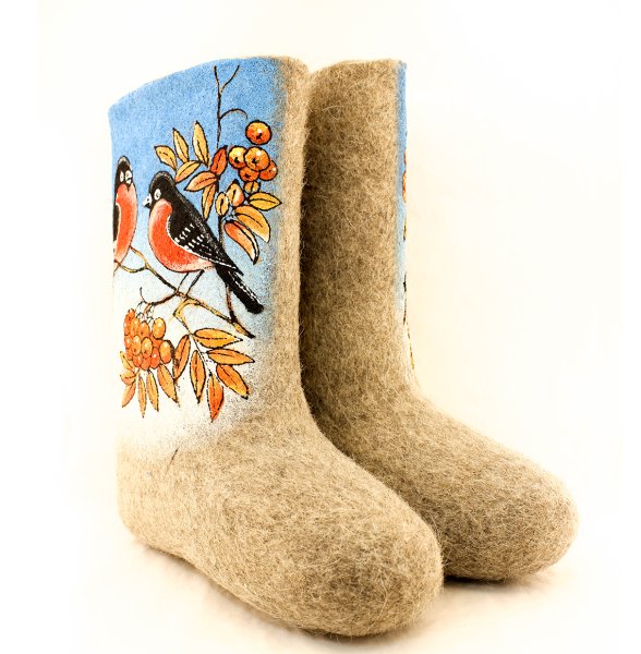 Расписные валенки