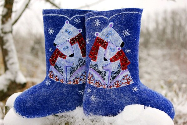 Валенки на Руси