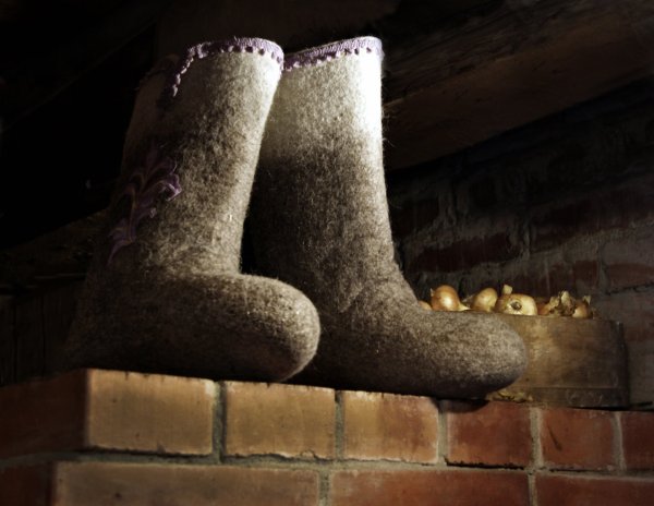 Валенки в древней Руси