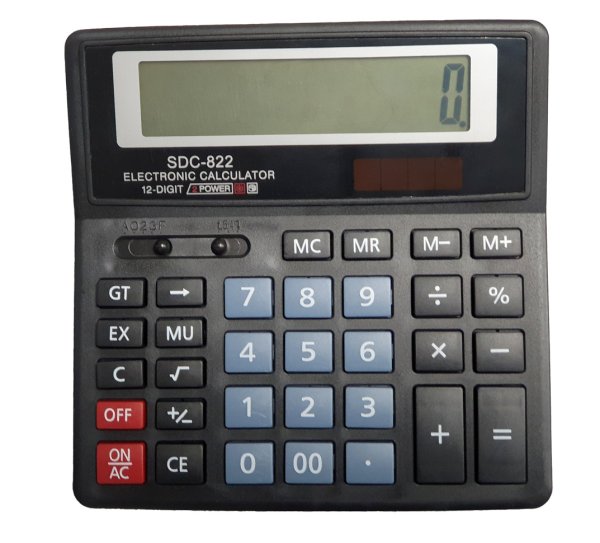 SDC-888t 12-Digit calculator батарейка
