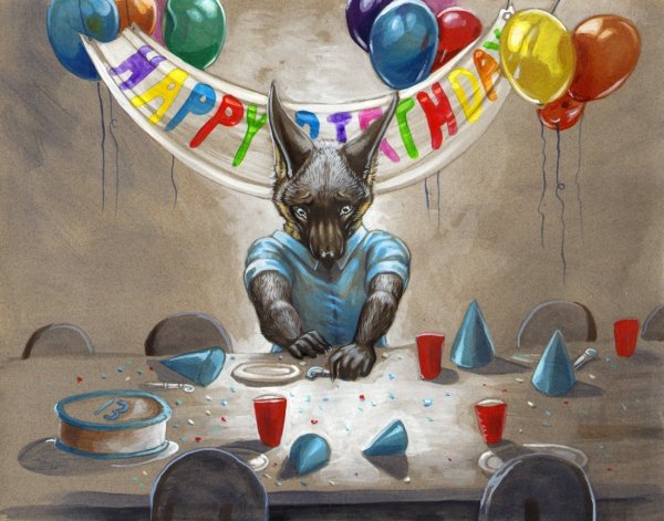 Арты на день рождения